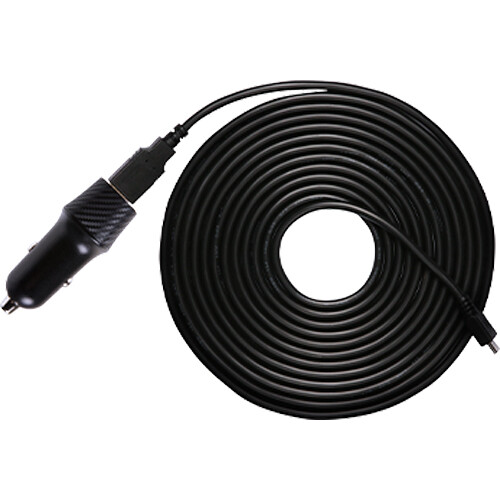 Transcend Dual USB-A Car Charger with Two Cables (26.2 & 13.1')