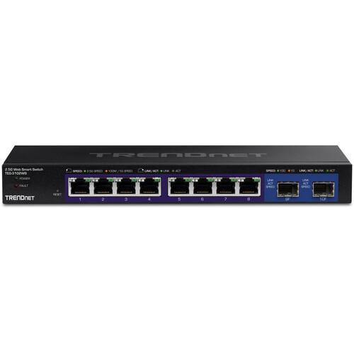 TRENDnet TEG-3102WS 8-Port 2.5G Managed