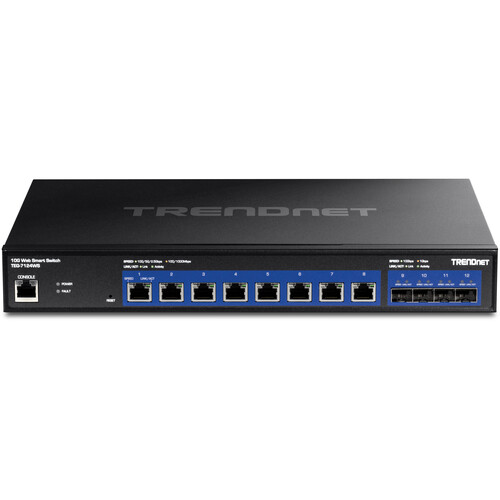 TRENDnet TEG-7124WS 8-Port 10G Managed Network Switch