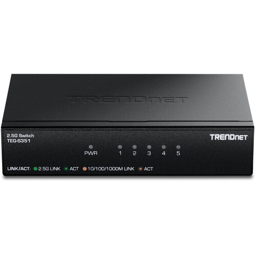 TRENDnet TEG-S381 8-Port 2.5G Unmanaged Network Switch