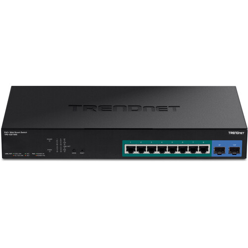TRENDnet TPE-1021WS 8-Port Gigabit PoE+ Compliant Managed Network Switch