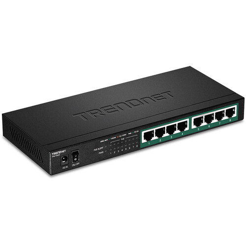 TRENDnet TPE-TG83 8-Port Gigabit PoE+ Co