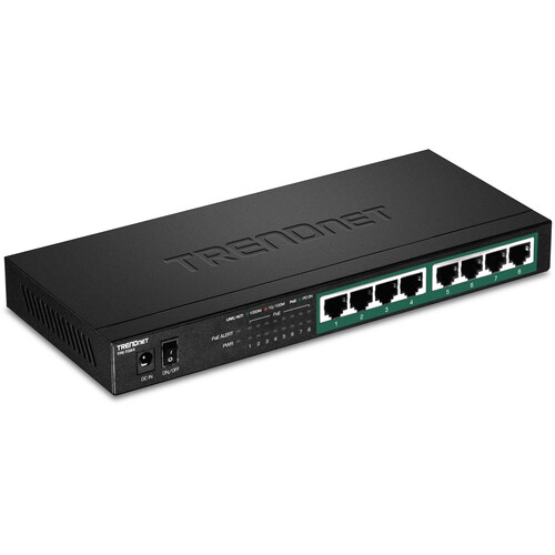 TRENDnet TPE-TG84 8-Port Gigabit PoE+ Co