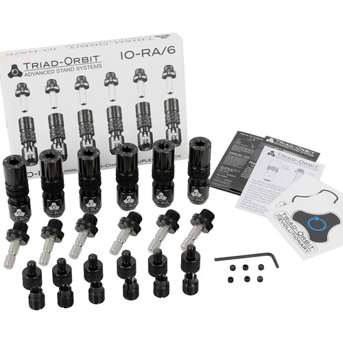 Triad-Orbit IO-RA/6 Quick-Change Coupler (6-Pack)