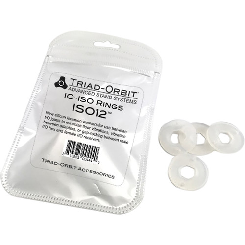 TriadOrbit Silicone Isolation Rings (12Pack) ISO12 B&H Photo