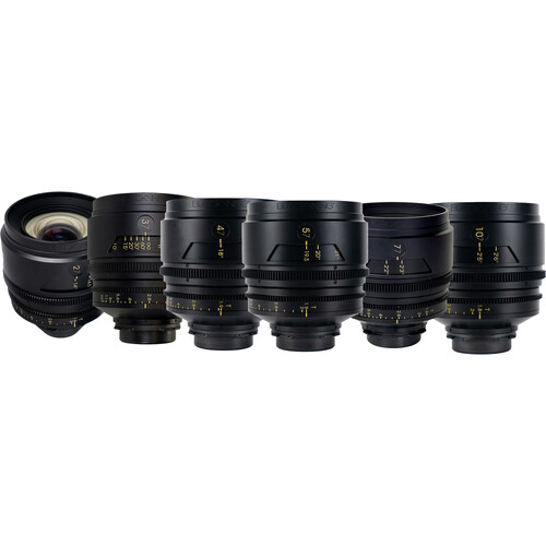 TRIBE7 BLACKWING7 T-Tuned T1.9 Cine 6-Lens Set with Case (ARRI PL)