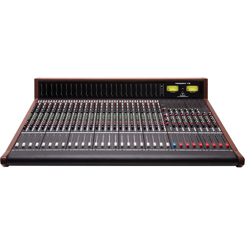 Trident Audio Series 78 Professional Analog Mixing Console with LED Meter Bridge (24-Channel)