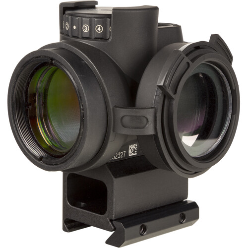 Trijicon MRO HD Cover with Clear Caps (Black)