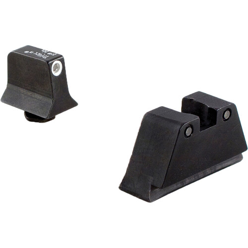 Trijicon Bright & Tough Night Sight for Glock Standard Frame (Suppressor) (Green Front Orange Rear Lamps) (Black Rear White Front Outlines)