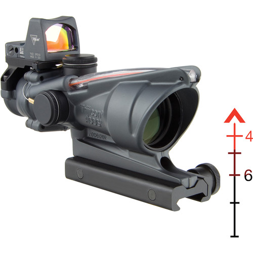 Trijicon 4x32 ACOG Riflescope & 3.25 MOA RMR TA31-D-100322