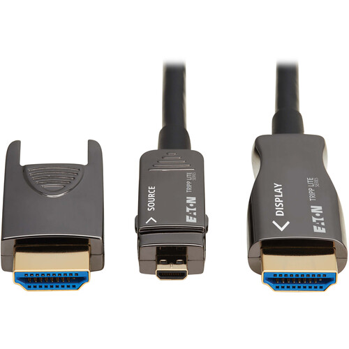 Tripp Lite Active Fiber Optic Standard HDMI Cable with Detachable Connector (66')