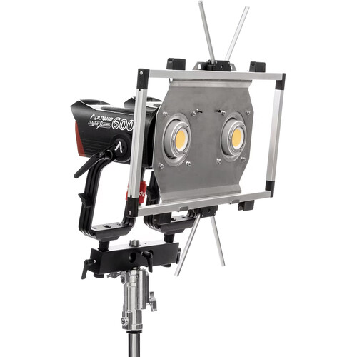 TRP WORLDWIDE Double Rabbit-Ears Mount for Two Aputure LS-600D Heads