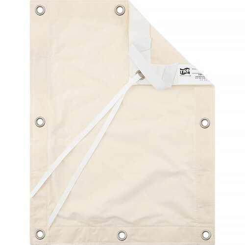 TRP WORLDWIDE Unbleached Muslin&nbspSeamless Diffusion Fabric (6 x 6')