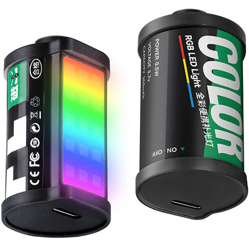 TTArtisan Mini Magnetic RGB LED Light (Black 10-Pack)