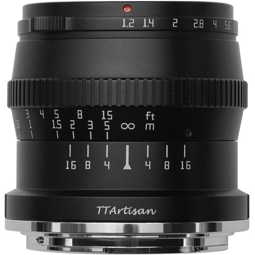 TTArtisan 50mm f/1.2 Lens for Nikon Z (Black)
