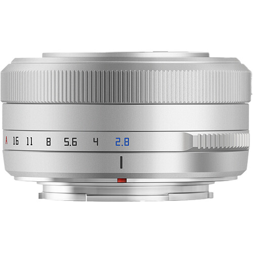 TTArtisan 27mm f/2.8 Lens (FUJIFILM X Silver)