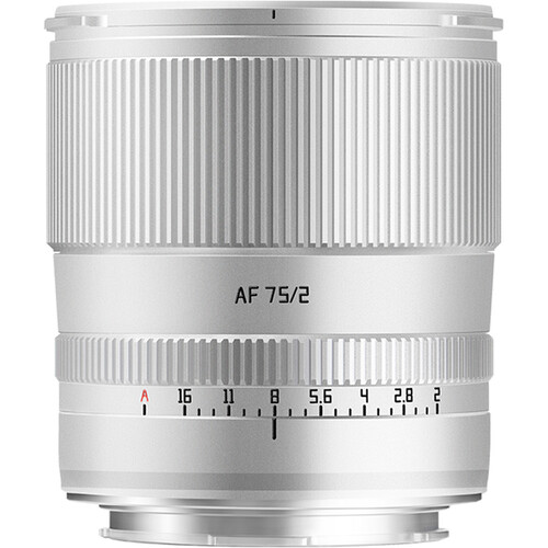 TTArtisan AF 75mm f/2 Lens (L-Mount Silver)