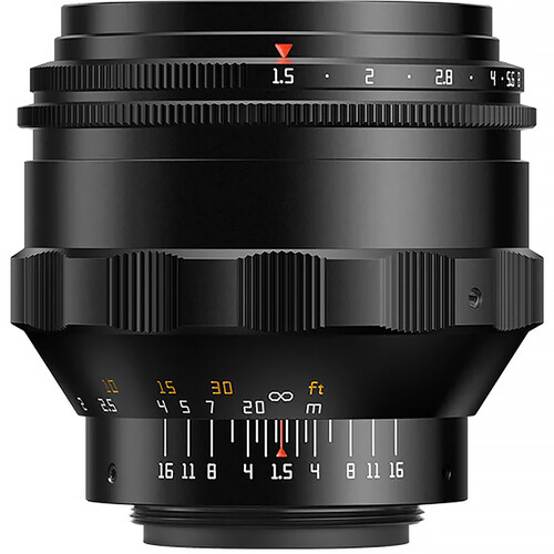 TTArtisan 75mm f/1.5 Swirly Bokeh Lens (M42 Black)