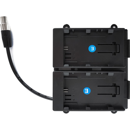 TVLogic Battery Bracket for VFM-055A Monitor (Canon LP-E6 Series DSLR EOS 5D/7D)