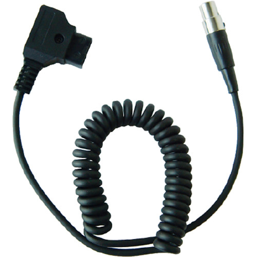 TVLogic D-Tap to Mini-XLR Coiled Power Cable for VFM Monitors (29