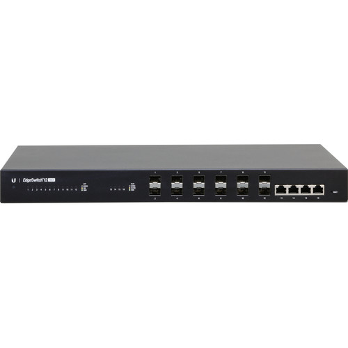 Ubiquiti EdgeSwitch 12 Fiber 12-Port Gigabit Managed Network Switch