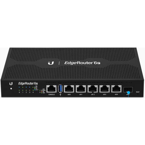 Ubiquiti Networks ER-6P 6-Port PoE EdgeRouter with EdgeMAX Technology