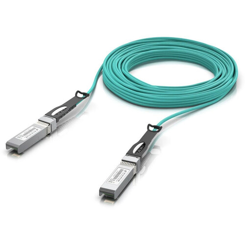 Ubiquiti Unifi 10G SFP+ Long-Range Direct Attach Fiber Optic Cable (Aqua 65.6')