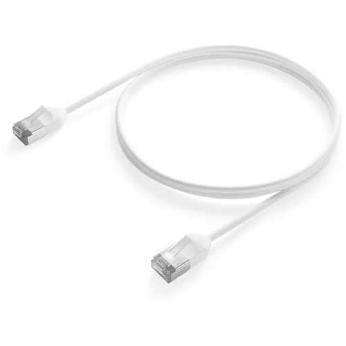 Ubiquiti UniFi Premium Cat 6a Ethernet Outdoor Patch Cable (3.3' White)