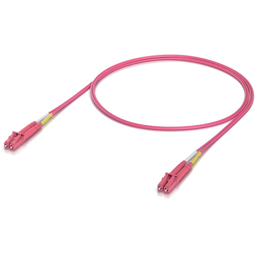 Ubiquiti OM4 Duplex LC UPC Fiber Patch Cable (1.6' 50-Pack)