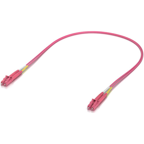Ubiquiti OM4 Duplex LC UPC Fiber Patch Cable (3.3' 50-Pack)