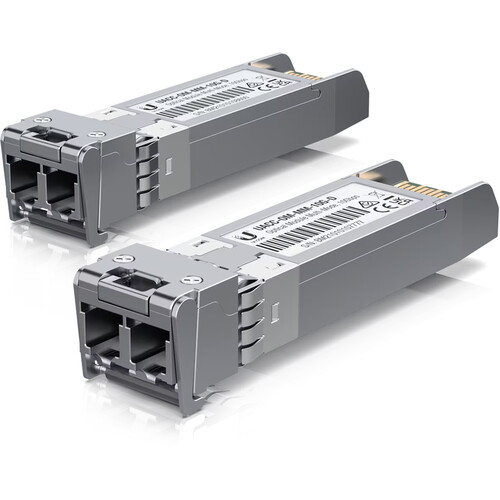 Ubiquiti UACC-OM-MM-10G-D 10G SFP+ Multi-Mode Optical Module (2-Pack)