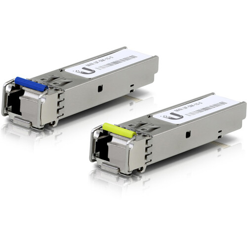 Ubiquiti Bi-Directional Single-Mode LC SFP Transceiver Kit (2-Pack)