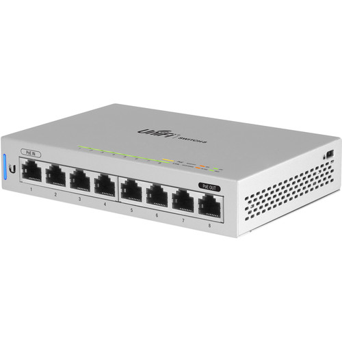 Ubiquiti US-8-5 UniFi 8-Port Gigabit PoE Compliant Managed Switch (5-Pack)