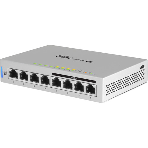 Ubiquiti US-8-60W-5 UniFi 8-Port Gigabit PoE Compliant Managed Switch (5-Pack)