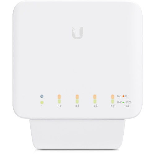 Ubiquiti UniFi Switch Flex 5-Port Managed Gigabit PoE Network Switch
