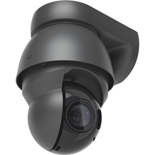 Ubiquiti UniFi AI PTZ Precision UHD 4K Outdoor Network Camera with Night Vision (Black)