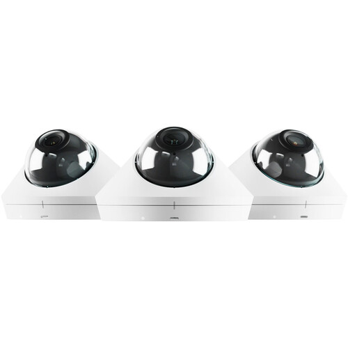 Ubiquiti UniFi Protect G5 Series 5MP Outdoor Network Dome Camera with Night Vision (3-Pack)