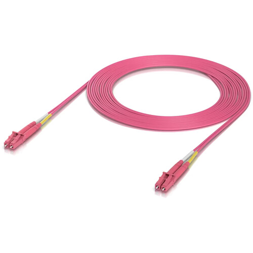 Ubiquiti OM4 Duplex LC UPC Fiber Patch Cable (9.8' 50-Pack)