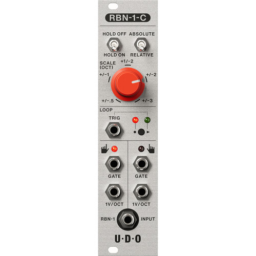 UDO Audio RBN-1-C Performance Ribbon Controller Module for Eurorack (6 HP)