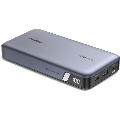 UGREEN 3-Port USB-C Power Bank (25000mAh 145W)