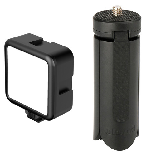 Ulanzi VL-49 Rechargeable Mini RGB Light with MT-05 Mini Tripod Stand Kit