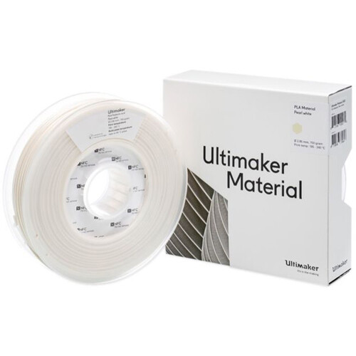 UltiMaker 2.8mm PLA Filament (0.75kg Pearl White)