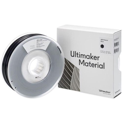 UltiMaker 2.8mm ABS Filament (0.75kg Black)