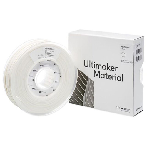 UltiMaker 2.8mm ABS Filament (0.75kg White)