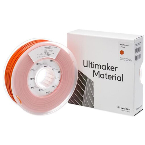 UltiMaker 2.8mm ABS Filament (0.75kg Orange)