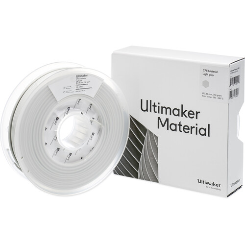 UltiMaker 2.85mm CPE Filament (750g Light Gray)
