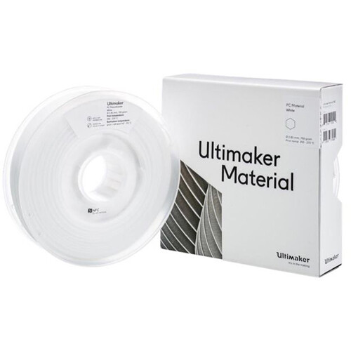 UltiMaker 2.85mm PC Filament (750g White)