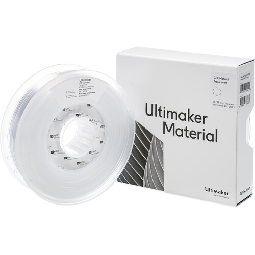 UltiMaker 2.85mm CPE+ Filament (700g Transparent)