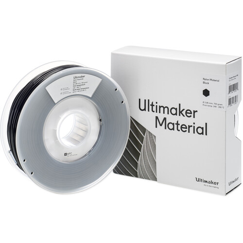 UltiMaker 2.85mm Nylon Filament (750g Black)