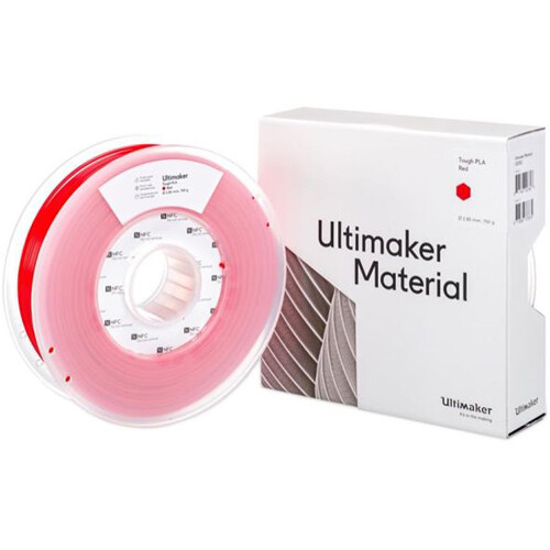 UltiMaker 2.85mm Tough PLA Filament (750g Red)